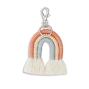 2 PCS Hand-Woven Bohemian Tassel Bag Pendant(Orange Color K68213)