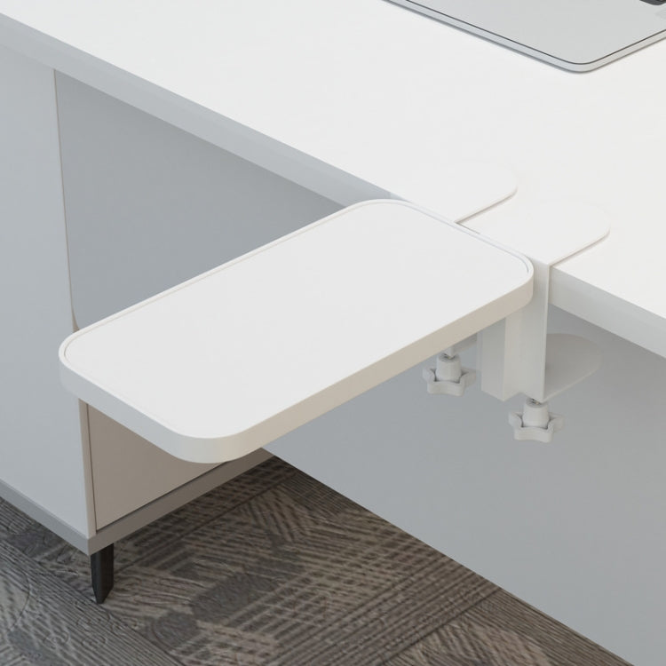 Computer Desk Rotatable Arm(White Wooden Board)
