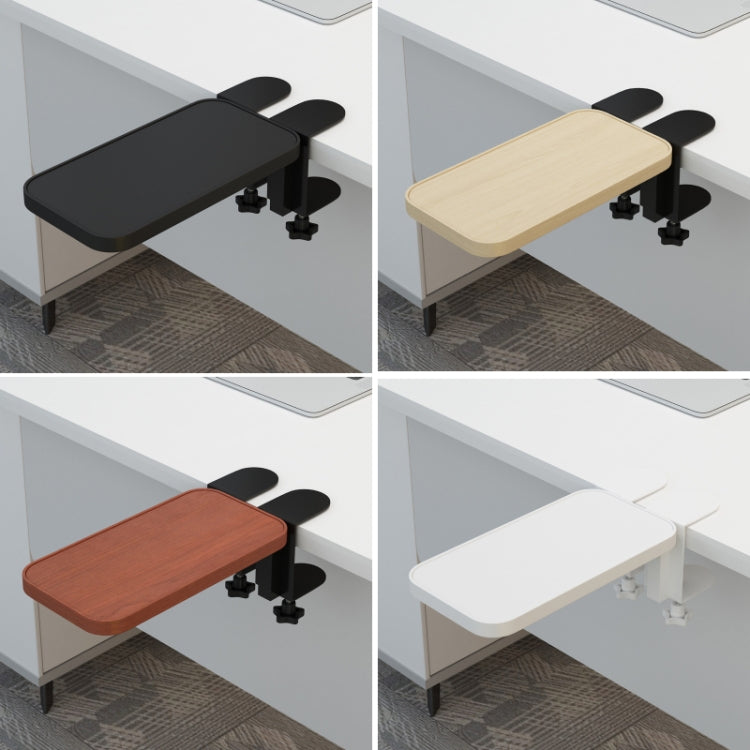 Computer Desk Rotatable Arm(White Wooden Board)