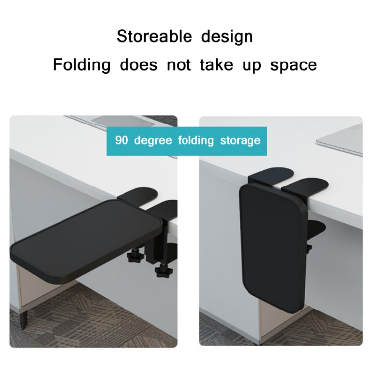 Computer Desk Rotatable Arm(Teak Color Wooden Board)