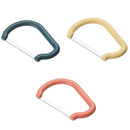 3 PCS Stainless Steel Banana Vegetable Slicer(Green)