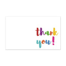 1000 PCS Coated Paper Thank You Card Gift Card Packaging English Card(Q28)