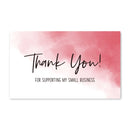 1000 PCS Coated Paper Thank You Card Gift Card Packaging English Card(Q17)