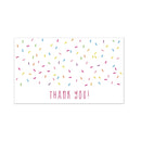 1000 PCS Coated Paper Thank You Card Gift Card Packaging English Card(Q22)