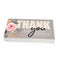 1000 PCS Coated Paper Thank You Card Gift Card Packaging English Card(K4)