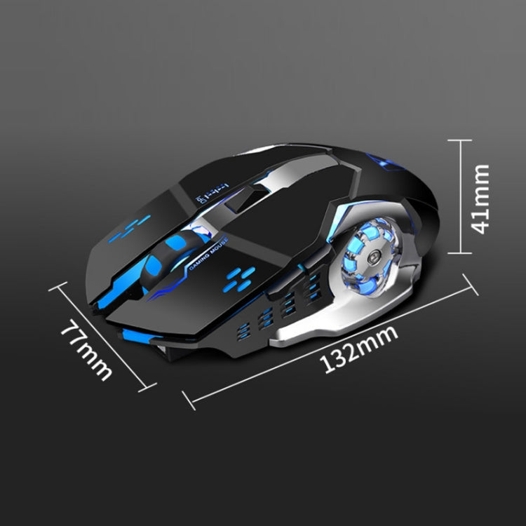 XINMENG 620 Manipulator Feel Luminous Gaming Keyboard + Macro Programming Mouse Set, Colour: Crystal Black Mixed Light Retro