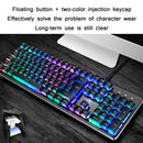 XINMENG 620 Manipulator Feel Luminous Gaming Keyboard + Macro Programming Mouse Set, Colour: Crystal Black Mixed Light Retro
