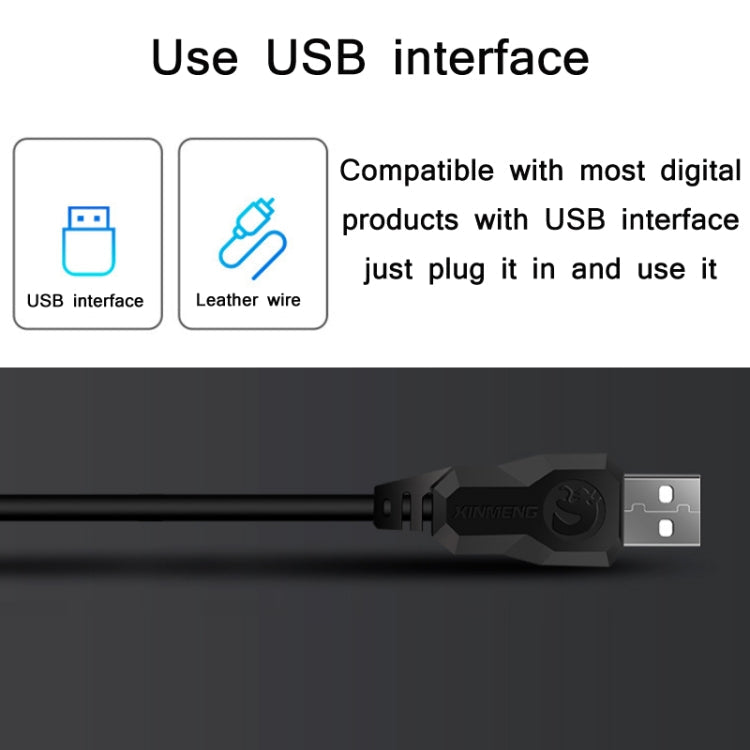 XINMENG 620 Manipulator Feel Luminous Gaming Keyboard + Macro Programming Mouse Set, Colour: Crystal Black Mixed Light Retro