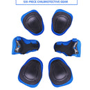 DD-610 6 In 1 Children Riding Sports Protective Gear Set(Green)