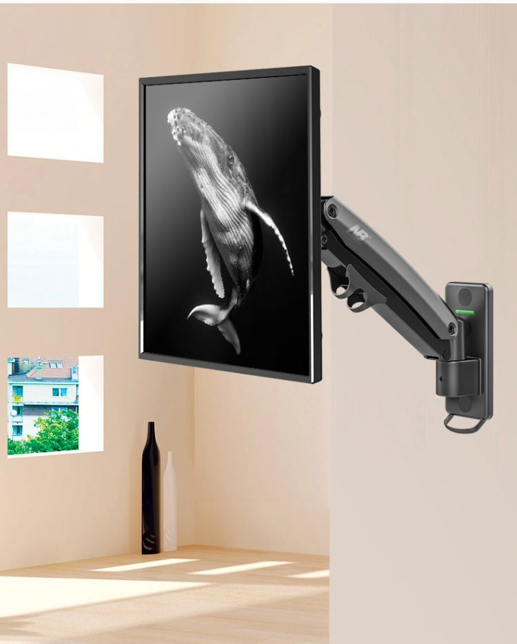 NORTH BAYOU Universal Telescopic Rotating Lifting Monitor Bracket, Model: F425 (Black)