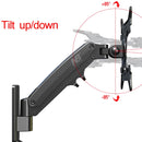 NORTH BAYOU Universal Telescopic Rotating Lifting Monitor Bracket, Model: F425 (Black)