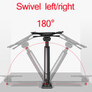 NORTH BAYOU Universal Telescopic Rotating Lifting Monitor Bracket, Model: F425 (Black)