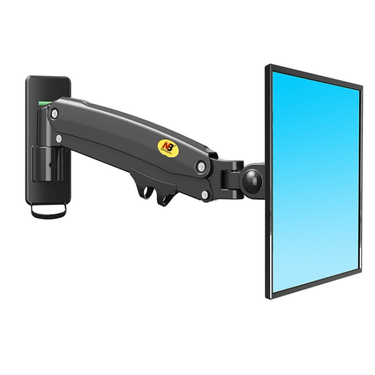 NORTH BAYOU Universal Telescopic Rotating Lifting Monitor Bracket, Model: F425 (Black)
