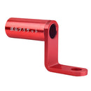 5 PCS Bicycle Aluminum Alloy Conversion Bracket Extension Rack(Red)