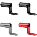 5 PCS Bicycle Aluminum Alloy Conversion Bracket Extension Rack(Black)