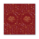 4 Packs Merry Christmas Rectangular Gift Box Seal Stickers(C1)