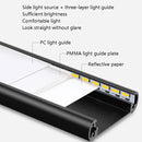 Intelligent Automatic Human Body Induction Wireless LED Lamp 20cm(Black + White Light)