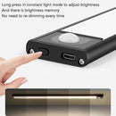 Intelligent Automatic Human Body Induction Wireless LED Lamp 40cm(Black + Warm Light)