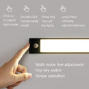 Intelligent Automatic Human Body Induction Wireless LED Lamp 40cm(Black + White Light)