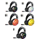PANTSAN PSH-100 USB Wired Gaming Earphone Headset with Microphone, Colour: 7.1 USB Black