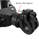 3 PCS Bicycle 360 Degree Rotating Lamp Holder Lamp Clip(Black)