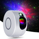 Remote Control LED Starry Sky Atmosphere Projector Lamp, Power Supply: EU Plug(White)