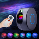 Remote Control LED Starry Sky Atmosphere Projector Lamp, Power Supply: EU Plug(White)