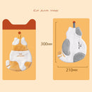 Home Kitchen Bathroom Cute Cat Hand Towel(Yellow)