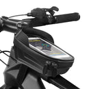 BG-0823 Mountain Bike Hard Shell Beam Bag Anti-Seismic Bike Bag(Black)