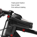 BG-0823 Mountain Bike Hard Shell Beam Bag Anti-Seismic Bike Bag(Black)