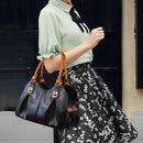 20818 4 in 1 Ladies Fashion Diagonal Handbag Retro Large-Capacity Bag(Brown)
