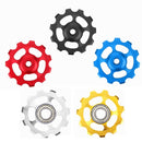 5 PCS Mountain Bicycle Flywheel Guide Wheel(Red)
