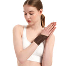 2 PCS Self-Heating And Anti-Sprain Wiist Brace(Brown)
