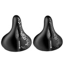 CYCLINGBOX BG-5404 Mountain Bike Saddle Thickened Shock Absorber Seat(Grey)