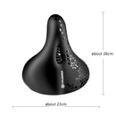 CYCLINGBOX BG-5404 Mountain Bike Saddle Thickened Shock Absorber Seat(Grey)