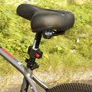 CYCLINGBOX BG-5404 Mountain Bike Saddle Thickened Shock Absorber Seat(Grey)