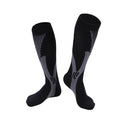 3 Pairs Magic Compression Elastic Socks Men And Women Riding Socks Football Socks, Size: L / XL(Black)