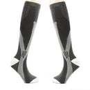 3 Pairs Magic Compression Elastic Socks Men And Women Riding Socks Football Socks, Size: L / XL(Grey)