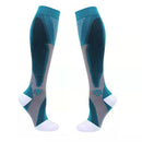 3 Pairs Magic Compression Elastic Socks Men And Women Riding Socks Football Socks, Size: XXL(Ink)