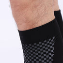 3 Pairs Magic Compression Elastic Socks Men And Women Riding Socks Football Socks, Size: XXL(Ink)