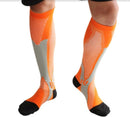 3 Pairs Magic Compression Elastic Socks Men And Women Riding Socks Football Socks, Size: XXL(Red)