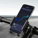 BG-BM17 Mountain Border Aluminum Alloy Rocker Mobile Phone Frame, Colour: Black 360 Degree Rotation