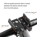 BG-BM17 Mountain Border Aluminum Alloy Rocker Mobile Phone Frame, Colour: Black 360 Degree Rotation