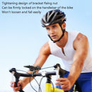 BG-BM17 Mountain Border Aluminum Alloy Rocker Mobile Phone Frame, Colour: Black 360 Degree Rotation