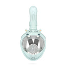 Cartoon Kids Full Dry Diving Mask Swimming Anti-Fog Snorkeling Mask, Size: XS(Hippo)