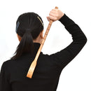 BQR01 Back Scratcher Long Handle Wooden Massage Scratcher, Style: Big Hand
