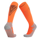 Thick Terry Non-Slip Sports Socks Over The Knee Stockings, Size: Childrens Free Size(Orange)