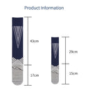 Thick Terry Non-Slip Sports Socks Over The Knee Stockings, Size: Childrens Free Size(Orange)