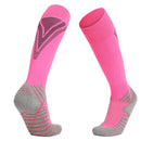 Thick Terry Non-Slip Sports Socks Over The Knee Stockings, Size: Adult Free Size(Pink)