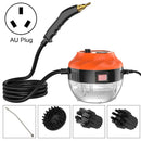 Steam Cleaner High Temperature Sterilization Cleaning Machine with 1L Water Tank 220V AU Plug(Orange)